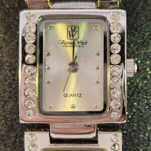 Victoria Wieck floating Crystal Ice Lady's watch New Old Stock Estate